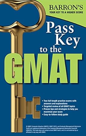 pass key to the gmat 1st edition bobby umar m.b.a., carl s. pyrdum iii 1438002483, 978-1438002484