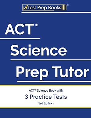 act science prep tutor act science book with 3 practice tests 1st edition tpb publishing 1628458402,