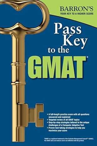 pass key to the gmat 2nd edition bobby umar m.b.a., carl s. pyrdum iii 1438008023, 978-1438008028