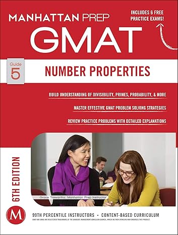 gmat number properties 6th edition manhattan prep 1941234054, 978-1941234051