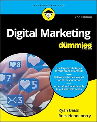 digital marketing for dummies 2nd edition ryan deiss ,russ henneberry 1119660483, 978-1119660484