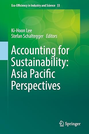 accounting for sustainability asia pacific perspectives 1st edition ki hoon lee ,stefan schaltegger