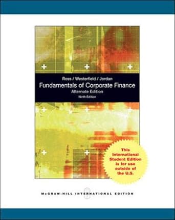 fundamentals of corporate finance alternate edition stephen a. ross 0070183341, 978-0070183346