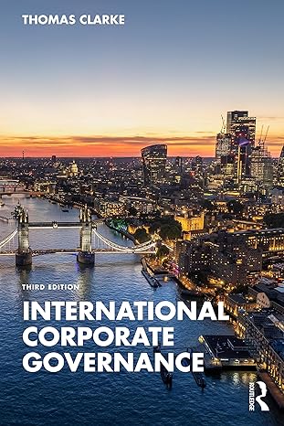 international corporate governance 3rd edition thomas clarke 1032019379, 978-1032019376