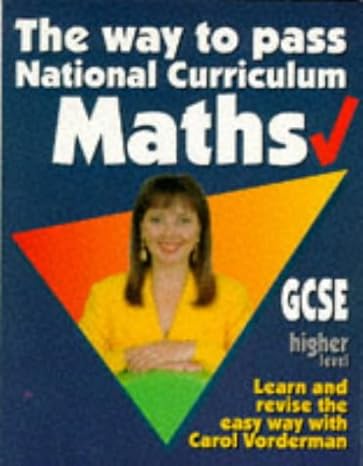 maths higher level 1st edition carol vorderman 0091781272, 978-0091781279