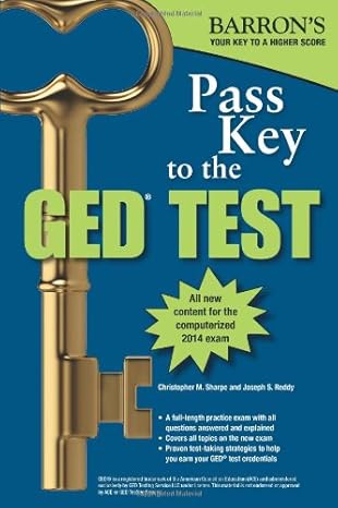 pass key to the ged 1st edition christopher sharpe ,joseph reddy 1438003323, 978-1438003320