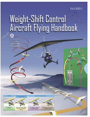 faa h 8083 5 weight shift control aircraft flying handbook 1st edition luc boudreaux ,federal aviation