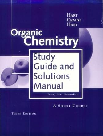 organic chemistry short course 10th edition david j hart 0395923441, 978-0395923443