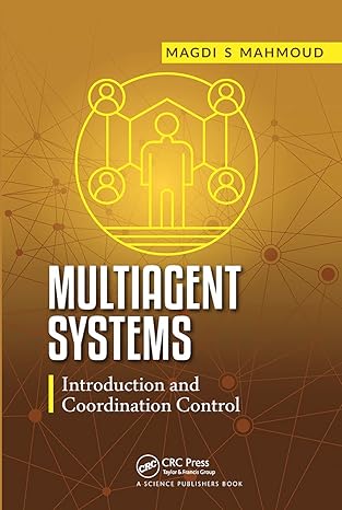 multiagent systems 1st edition magdi s mahmoud 0367509253, 978-0367509255