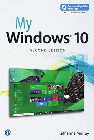 my windows 10 2nd edition katherine murray 0789759802, 978-0789759801