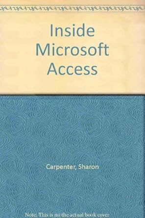 inside microsoft access 1st edition new riders publishing group ,sharon carpenter ,helen feddema 1562051032,