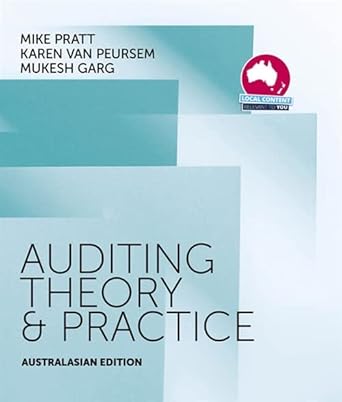 auditing theory and practice 1st edition karen van peursem 0170458954, 978-0170458955