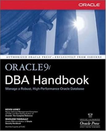 oracle9i dba handbook 1st edition kevin loney ,marlene theriault b005snjuyg