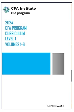 2024 cfa 1st edition aondowase b0c63vw1xt, 979-8395816689