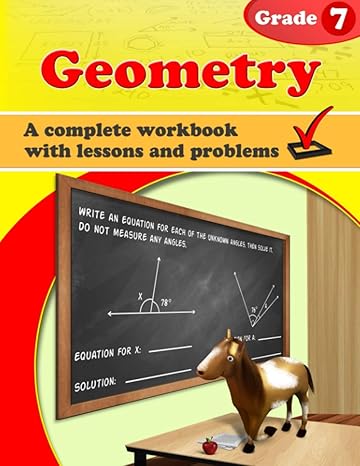 geometry grade 7 workbook 1st edition maria miller 1533175179, 978-1533175175