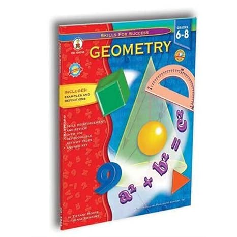 geometry grades 6 8 1st edition tiffany moore ,jenae hawkins 1600225306, 978-1600225307