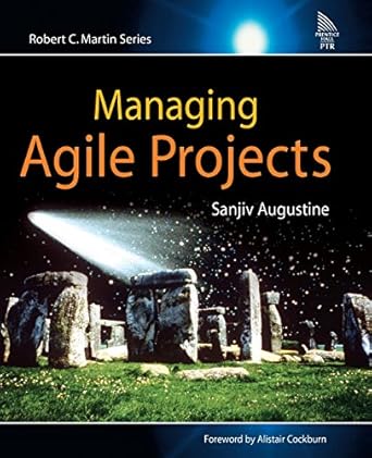 managing agile projects 1st edition sanjiv augustine 0131240714, 978-0131240711