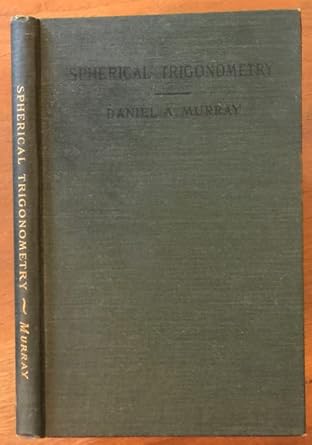 spherical trigonometry 1st edition  b0016rowbo