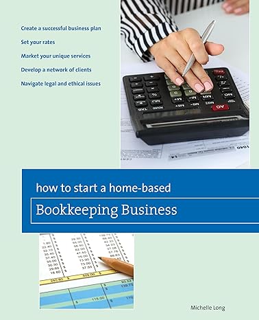 how to start a home based bookkeeping business 1st edition michelle long 0762761261, 978-0762761265