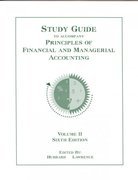 financial and managerial accounting study guide 6th edition  0618102329, 978-0618102327