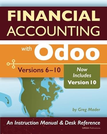 financial accounting with odoo 2nd edition gregory a mader ,jennifer campbell ,balaji kannan ,ronald mcbean