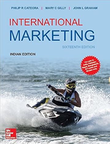 international marketing 16th edition philip r cateora and john graham 9387432327, 978-9387432321