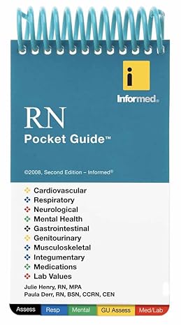 rn pocket guide 2nd edition informed ,julie henry ,paula derr 1890495379, 978-1890495374