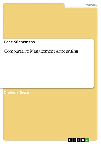 comparative management accounting 1st edition rene stienemann 3640319680, 978-3640319688