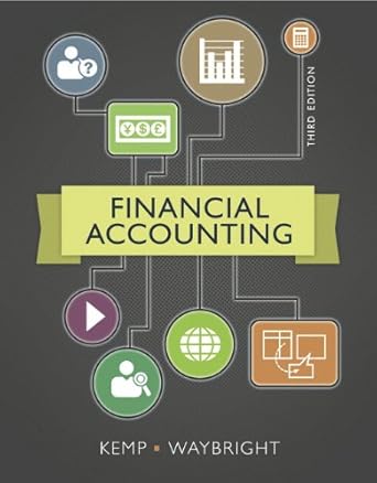 financial accounting student 3rd edition robert kemp ,jeffrey waybright 013342801x, 978-0133428018