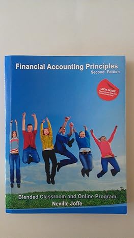 financial accounting principles 2nd edition neville joffe 1926751027, 978-1926751023