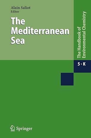 the mediterranean sea 1st edition alain saliot 3642064027, 978-3642064029