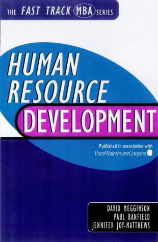 human resource development 2rev edition megginson, david, joy matthews, jennifer, banfield, paul 074942916x,