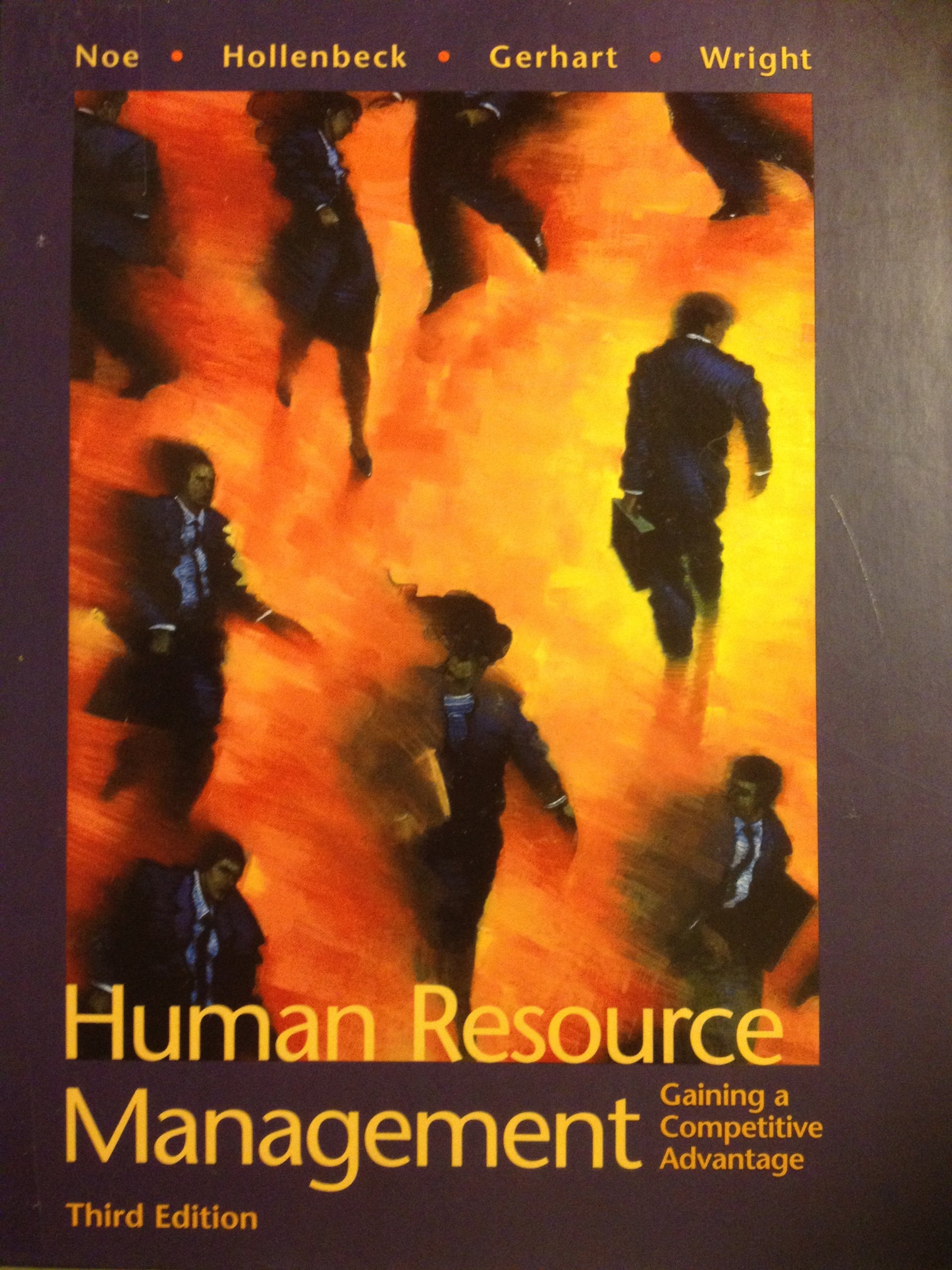 human resource management internat.3r. edition noe, raymond a., hollenbeck, john, wright, patrick, gerhart,