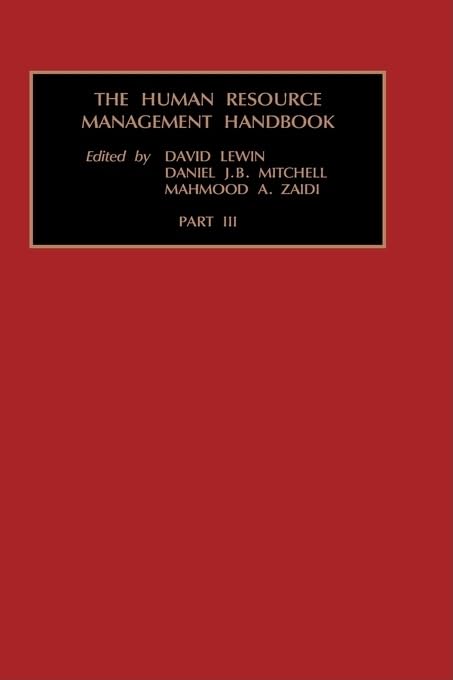 the human resource management handbook  n/a 0762302461, 9780762302468