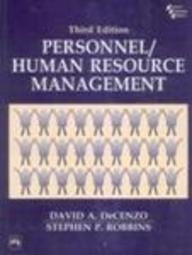 personnel human resource management  decenzo david a 8120306244, 9788120306240