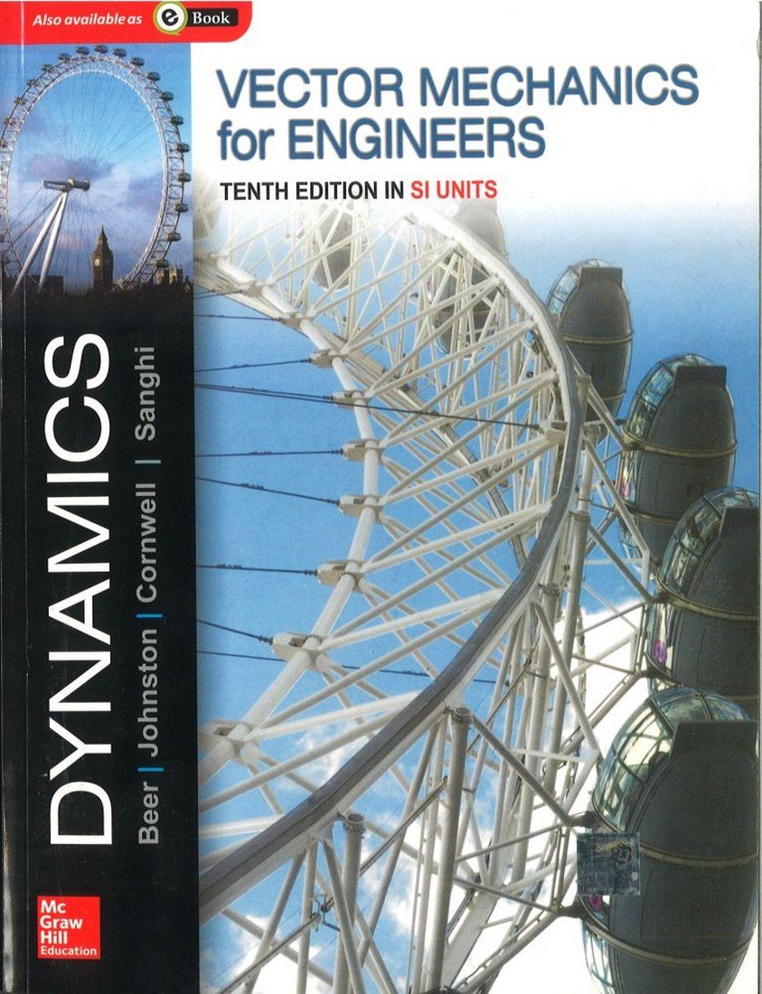 vector mechanics for engineers dynamics 10th edition mc graw hill india 1259029646, 9781259029646