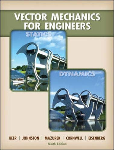 vector mechanics for engineers statics and dynamics 9th edition beer, ferdinand, johnston, jr., e. russell,