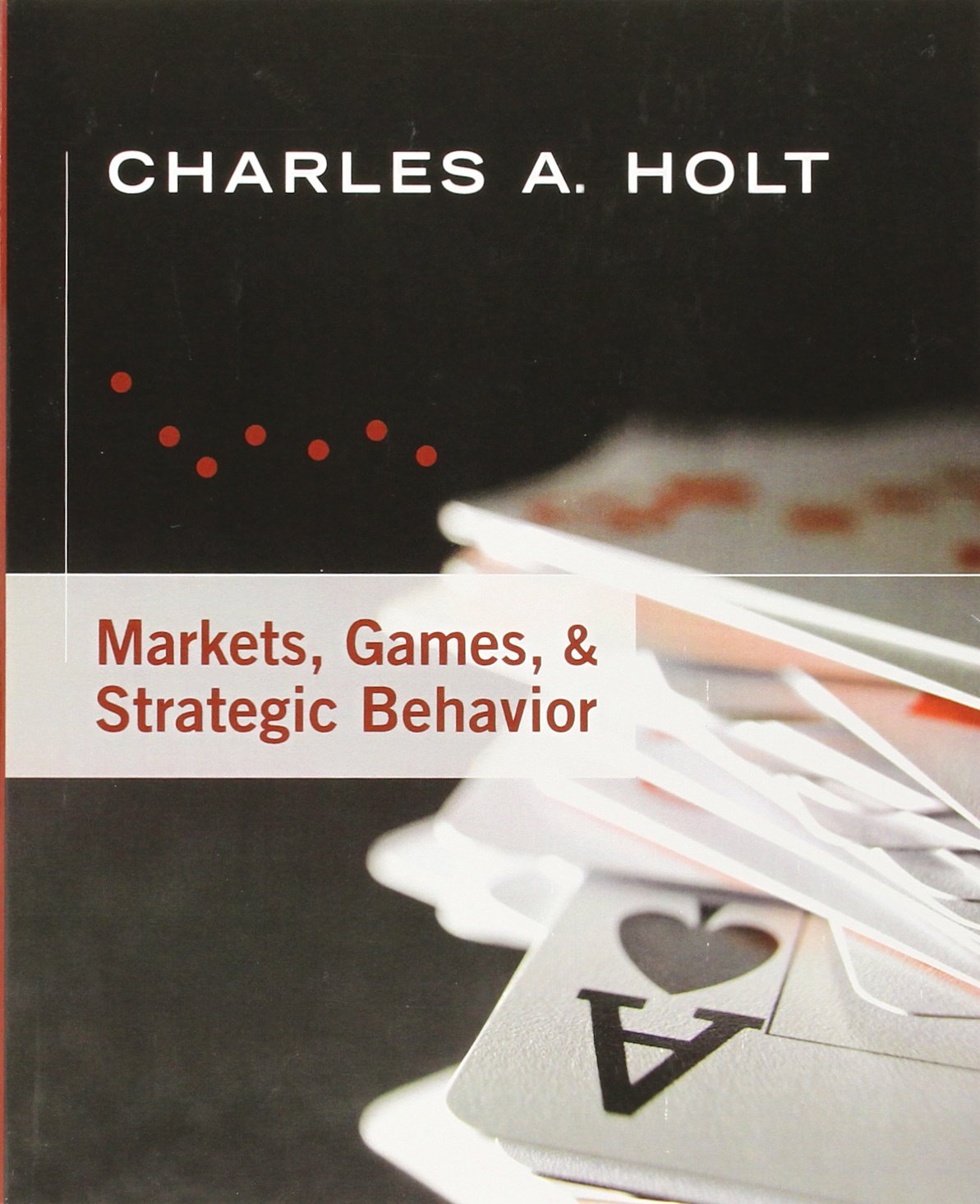 markets games and strategic behavior 12th.2nd.2006 edition holt, charles a. 0321419316, 9780321419316