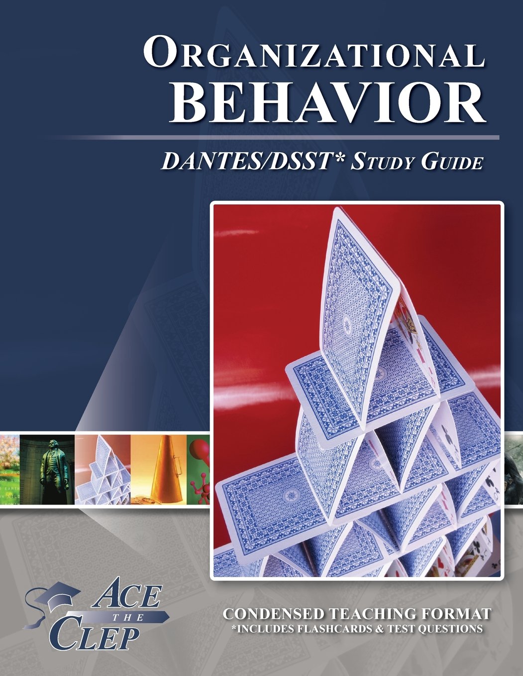 dsst organizational behavior dantes study guide  ace the clep 1614331626, 9781614331629