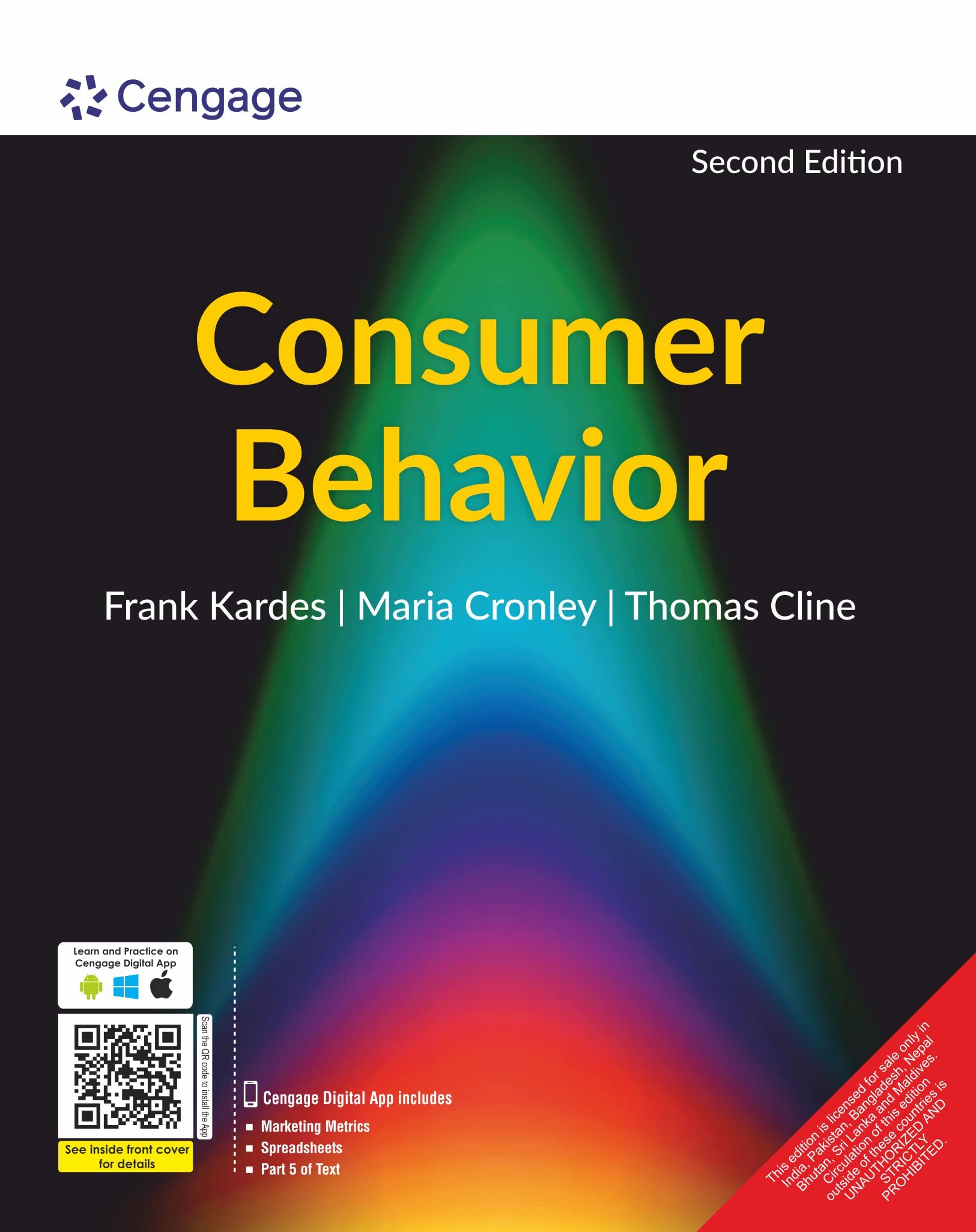 consumer behavior 2nd edition  frank kardes | maria cronley | thomas cline 9386668521, 9789386668523