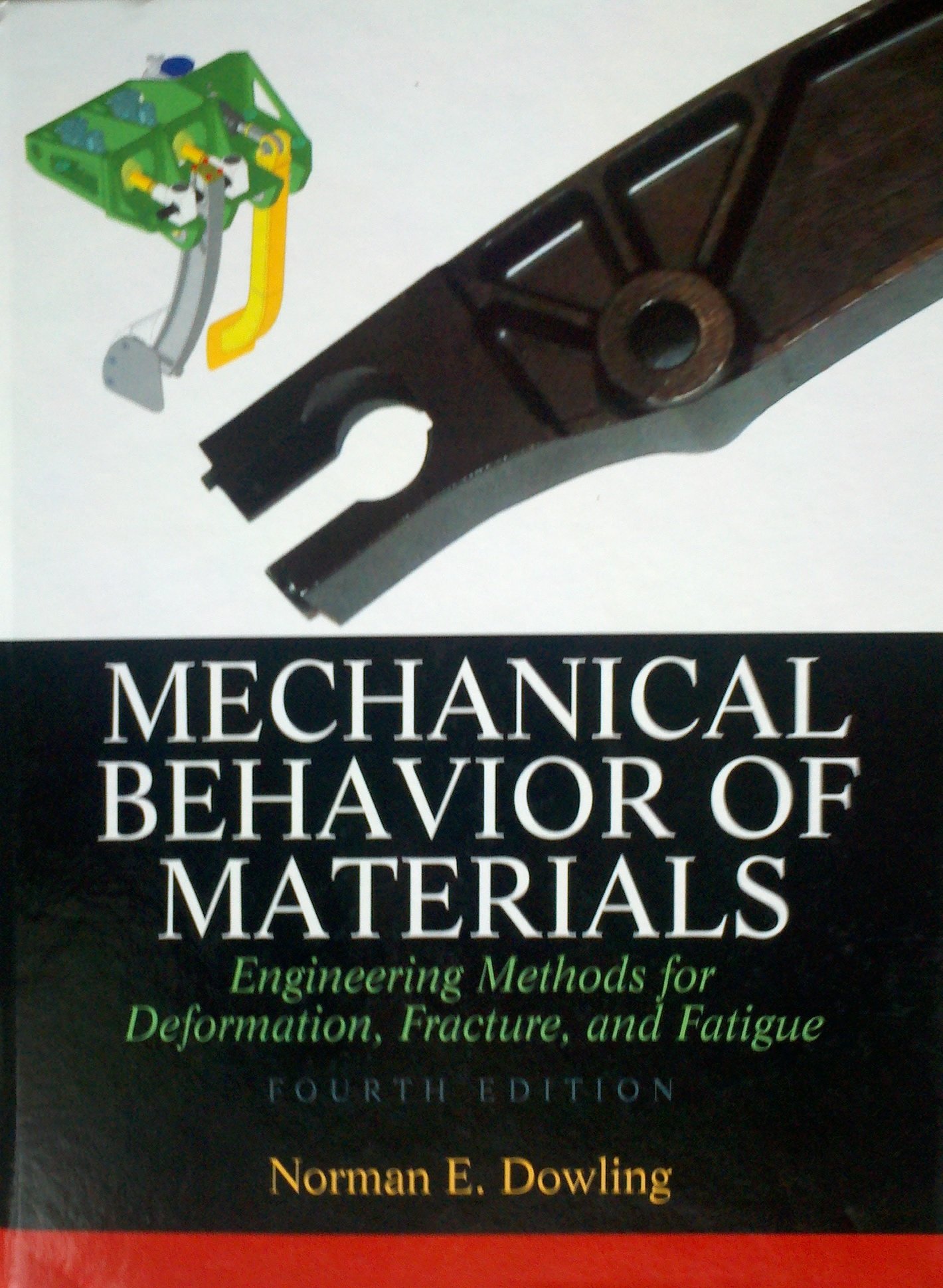 mechanical behavior of materials 4th edition dowling, norman e. 0131395068, 9780131395060