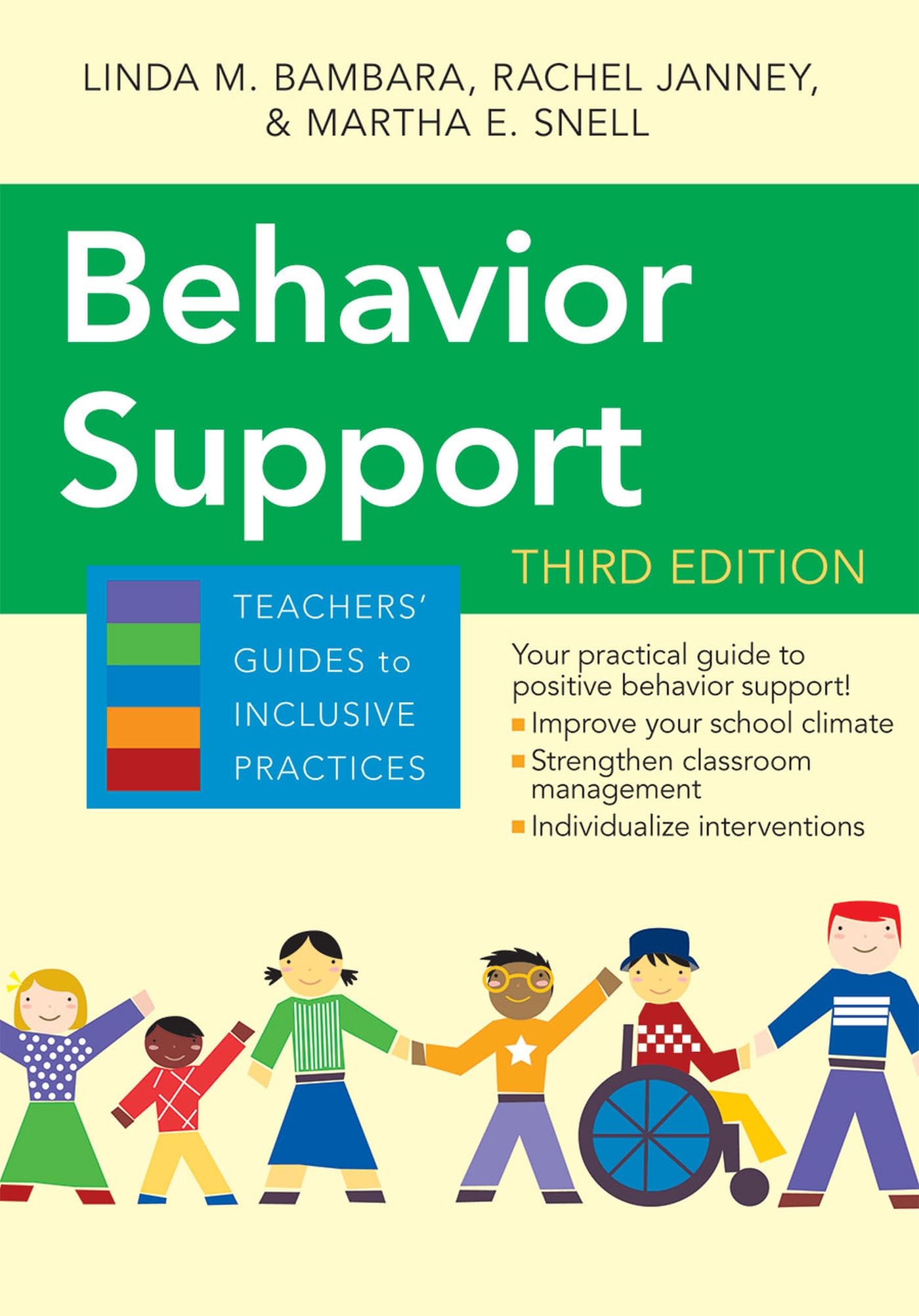 behavior support 3rd edition bambara ed.d., linda m., janney ph.d., rachel, snell ph.d., martha e.