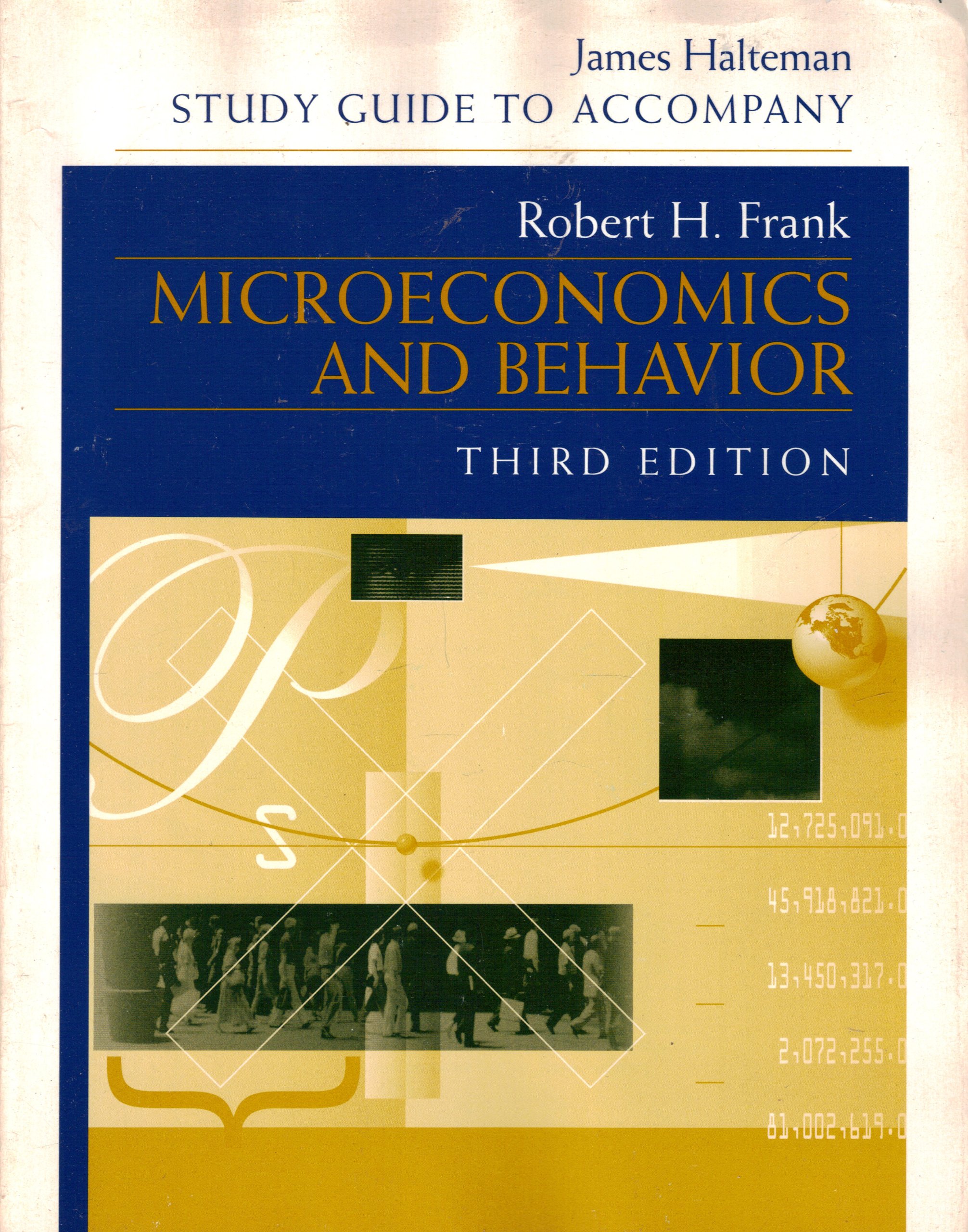 microeconomics and behavior 3rd edition james halteman 0070218943, 9780070218949