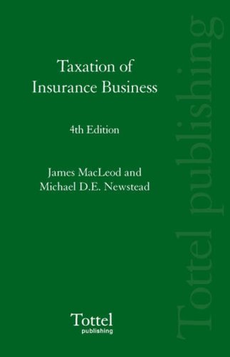 taxation of insurance business  unknown 1845926129, 9781845926120