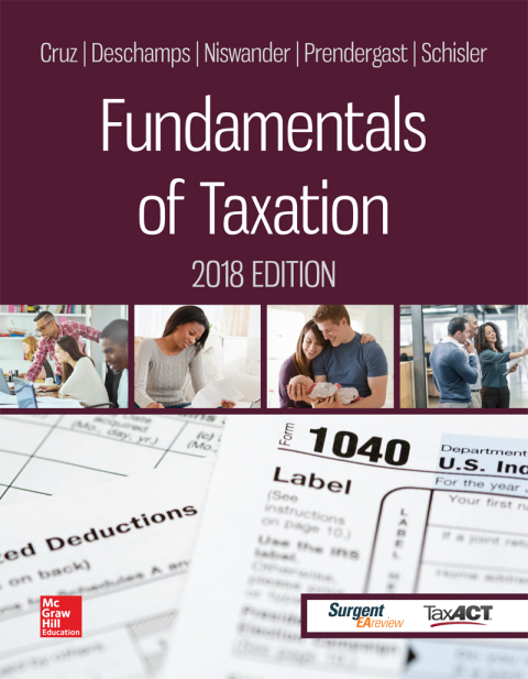 fundamentals of taxation 2018 edition 11th edition ana cruz 1260007227, 9781260007220