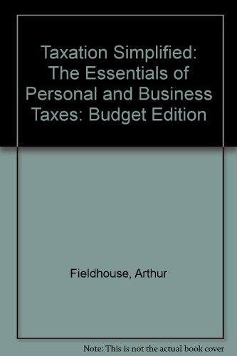 taxation simplified  a. h. taylor 0950821462, 9780950821467