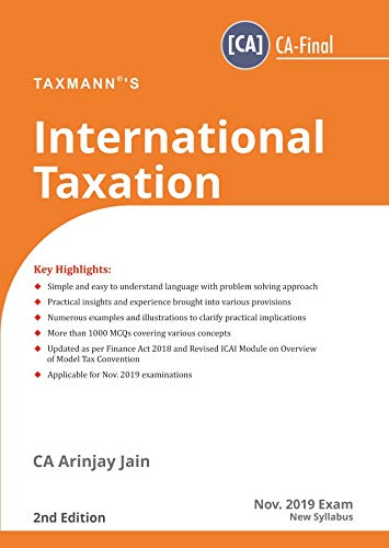 international taxation  ca arinjay jain 9389368545, 9789389368543