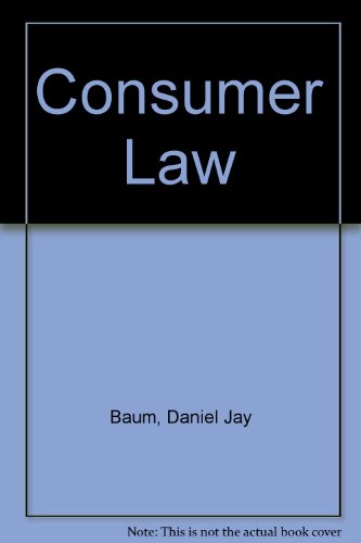 consumer law 2nd edition glenda baum, robert force 0538125209, 9780538125208