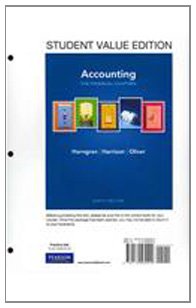 accounting the financial chapters 9th edition horngren, charles t., harrison jr., walter t., oliver, m.