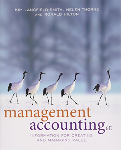 management accounting information for creating and managing value 6th edition kim langfield smith 0070997608,